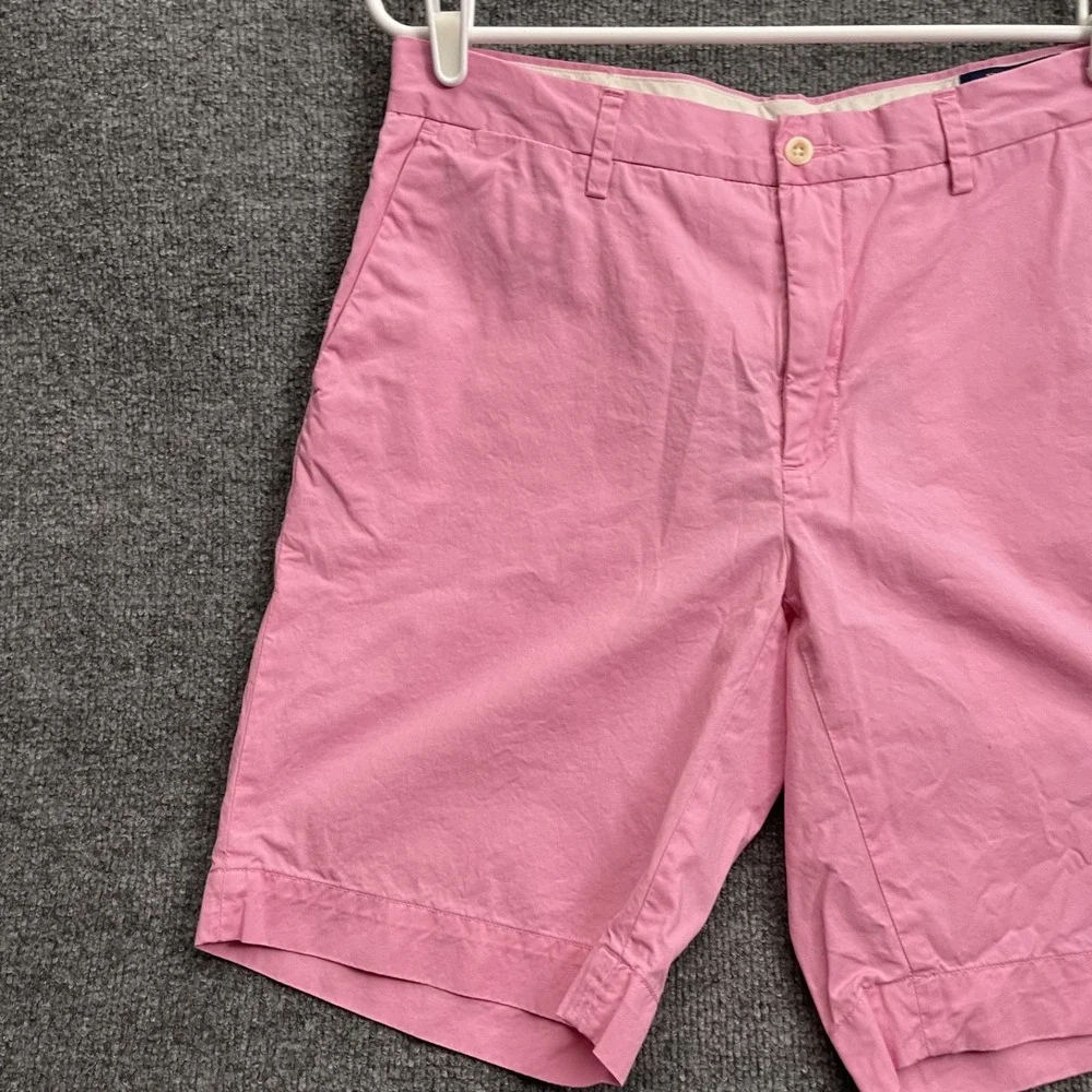 Polo Ralph Lauren Chino Shorts Mens Sz 33 Classic Fit Cotton Preppy Pink